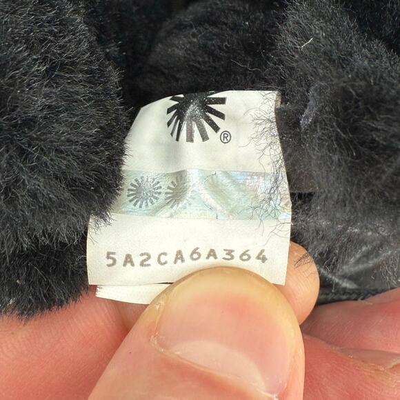 NEW UGG Women's Jeovana Black Wedge Heel Ankle Boot Booties Size 7.5 - Picture 7 of 10